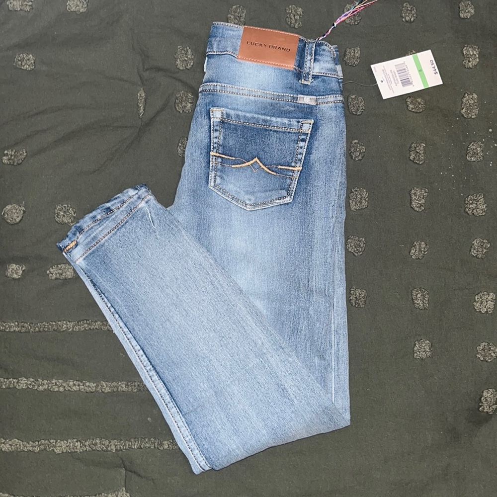 Lucky Brand Girls Size 8 Lightwash Jean